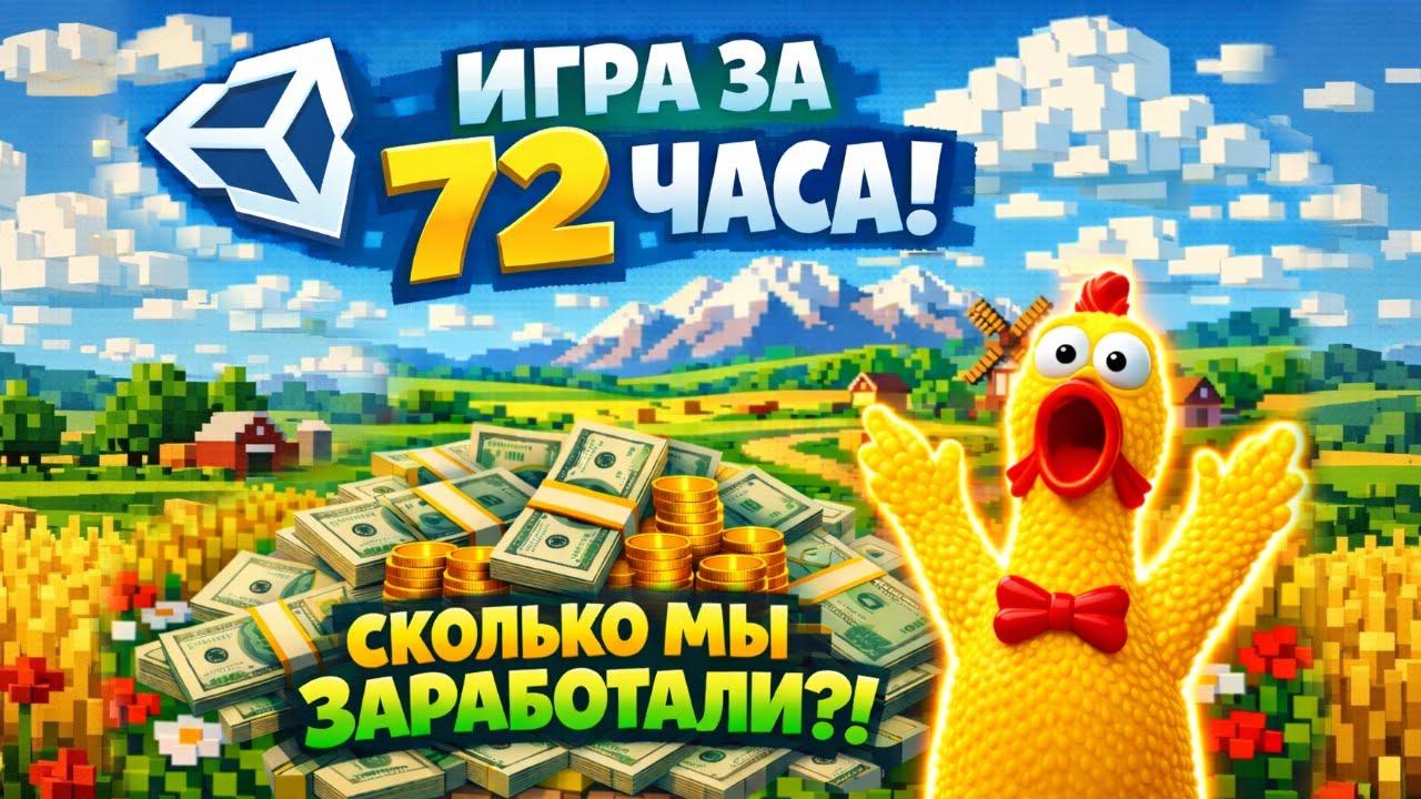 Мы сделали игру за 72 часа и ВЫИГРАЛИ? Да?