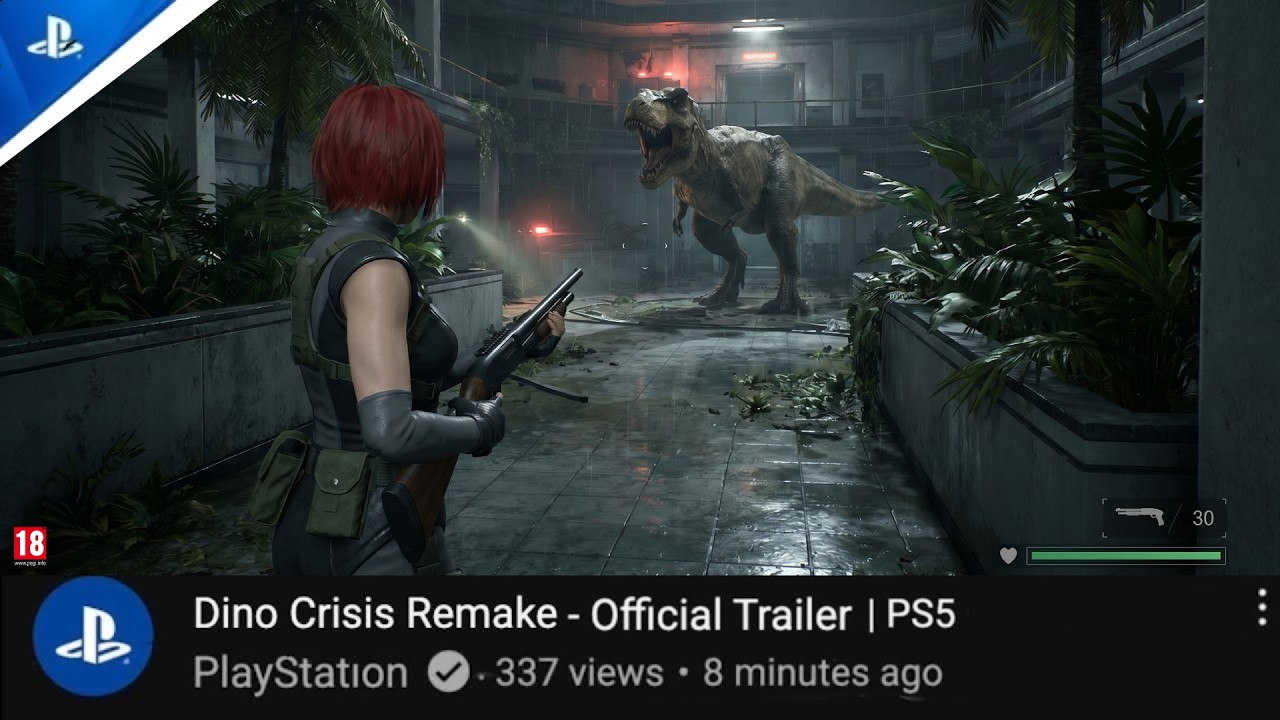 Dino Crisis Remake (2026) - First Trailer | Capcom | Concept