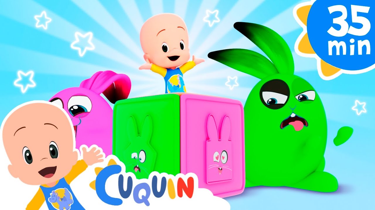 Aprende las formas con el Cubo de Colores - Cleo y Cuquín en español
