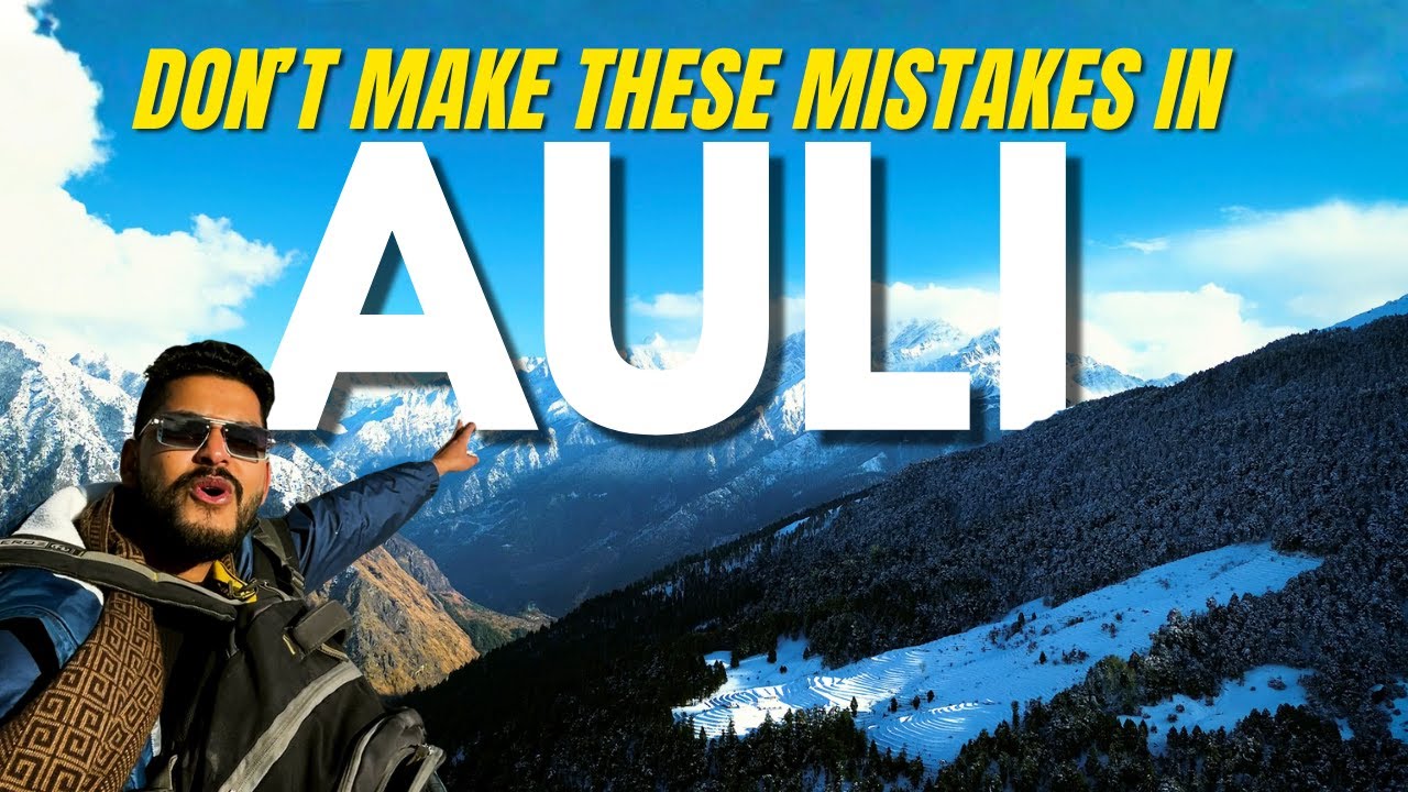 AVOID THESE MISTAKES IN AULI UTTARAKHAND in December | Best Place to Visit in Uttarakhand in Winters