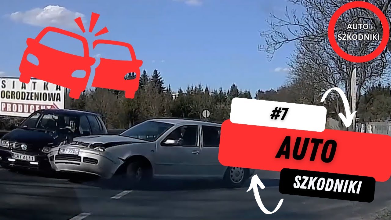 AutoSzkodniki #7 – Szokujące Wypadki Drogowe