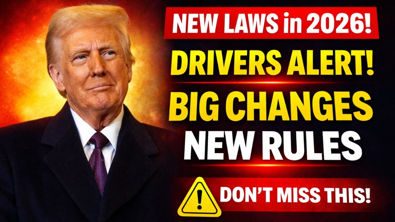 10 Driving Laws That Just Changed in 2026 &mdash; Most Drivers Are Missing, New Rules You Need to Know