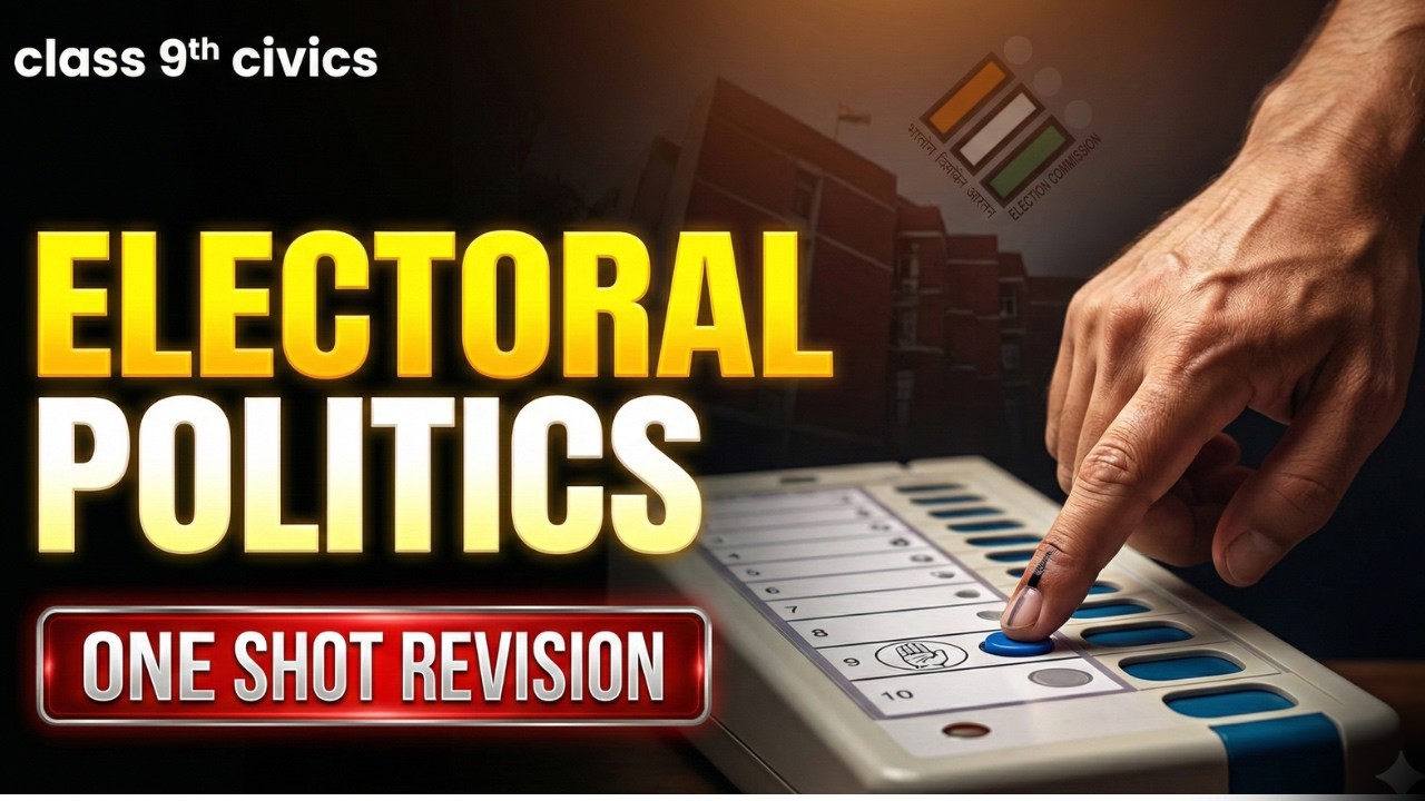 Electoral Politics | One Shot Revision | Class 9th | Must Watch before Exam