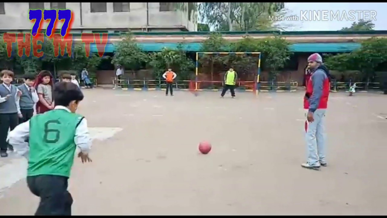 Bss khyber cempos football match class 4 green vs blue