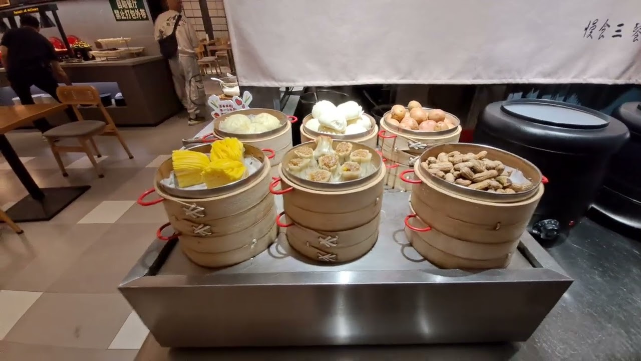 buffet sáng tại Li Jiang