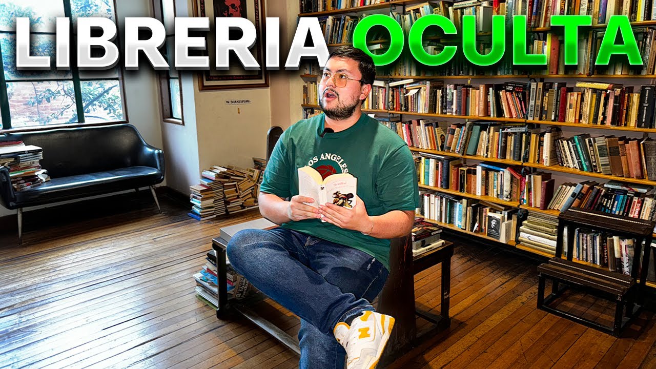 LIBRERIA OCULTA EN EL CENTRO DE BOGOTÁ