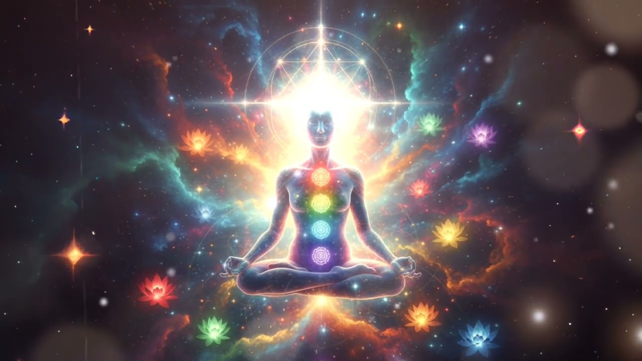 ​999Hz Frequency: Open All 7 Chakras, Full Body Energy Cleansing, Aura Healing