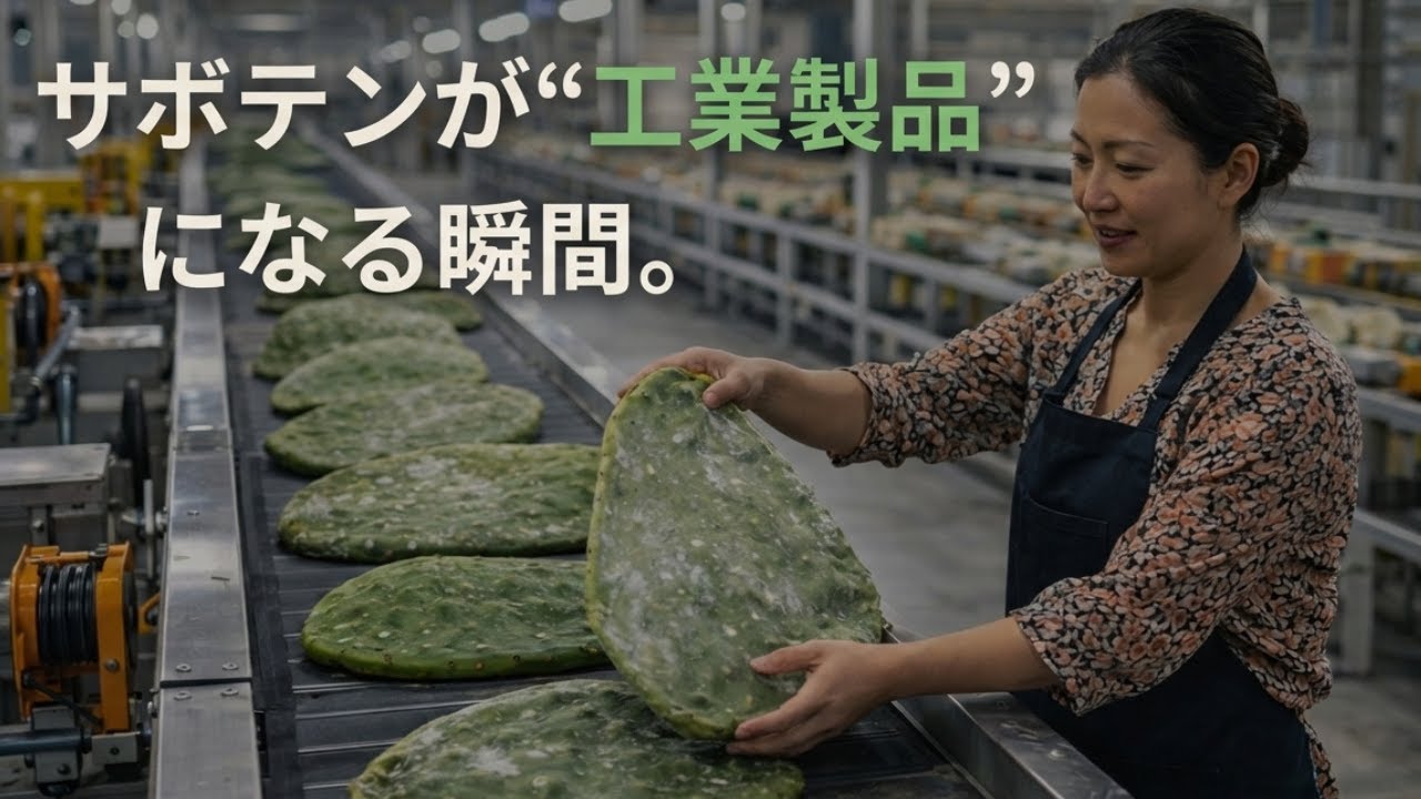Inside Japanese Cactus Factory Processing | Full Tour
