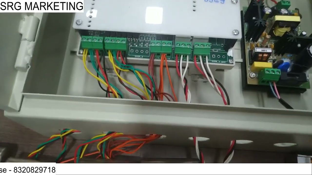 DOOR INTERLOCKING PANEL WITH FEEDBACK EM LOCK WIRING