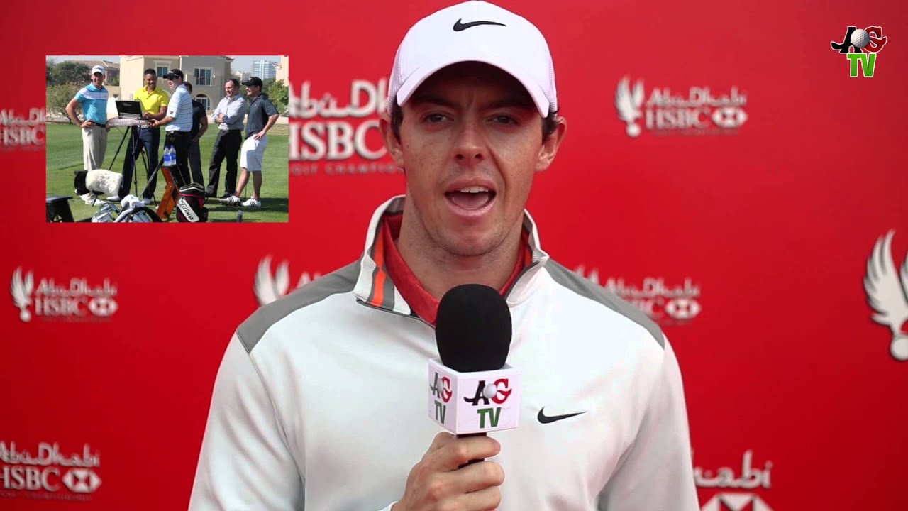 Arabian Golf TV Rory McIlroy Interview At Abu Dhabi HSBC Golf Championships 2014 AGTV