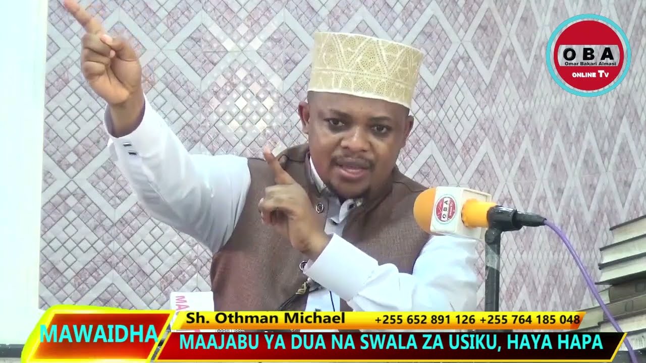 Maajabu ya Dua na Swala za Usiku, haya hapa. Sh. Othman Michael