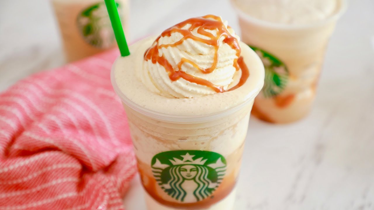 How to Make Starbucks Ultra Caramel Frappuccino Recipe - Gemma's Bigger Bolder Baking