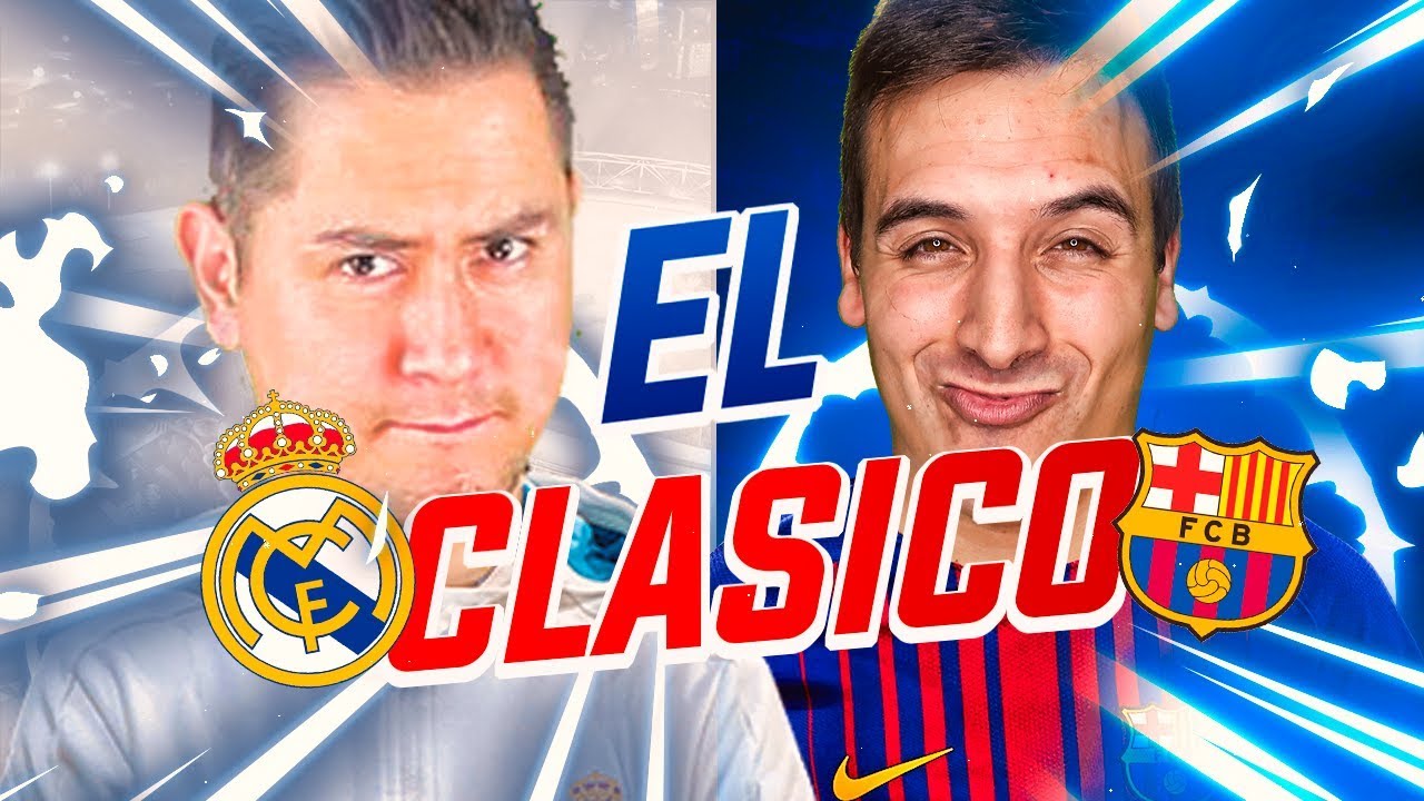 ¡EL CLÁSICO! Simulación en FIFA 18 | ALGUIEN sale HUMILLADO :O