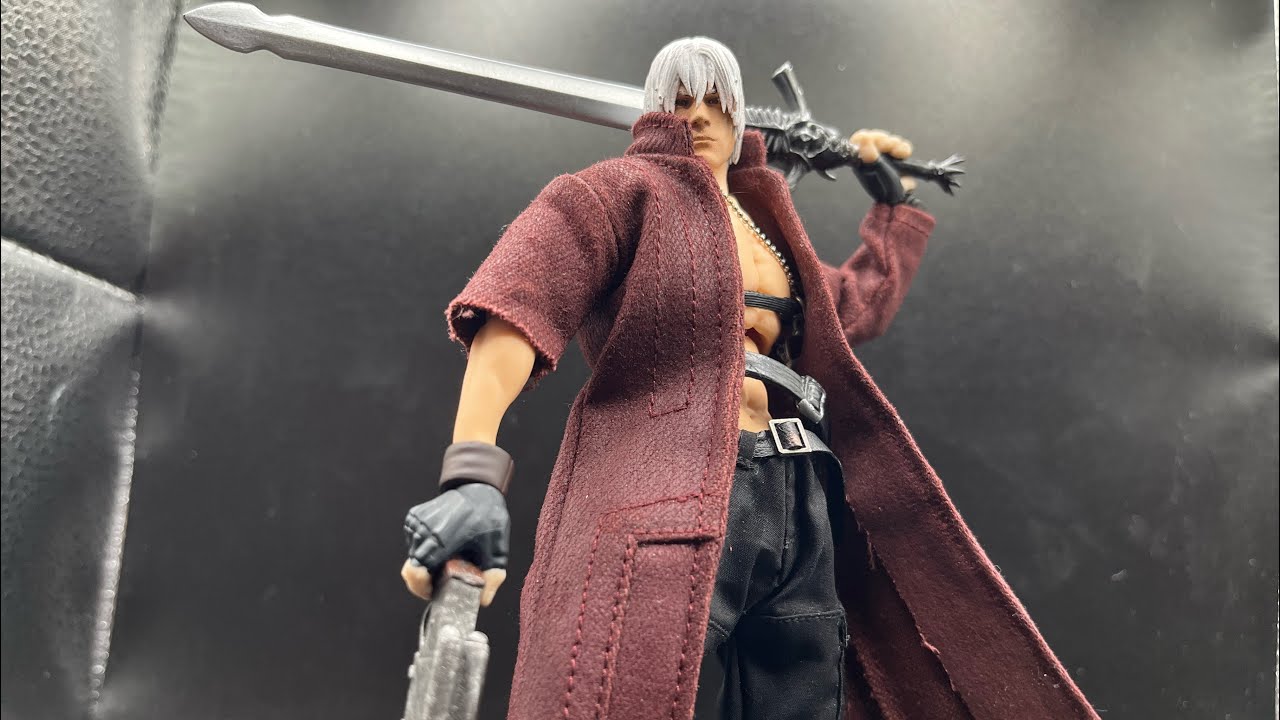 Devil May Cry 1/12 Scale Dante Custom Action Figure review 