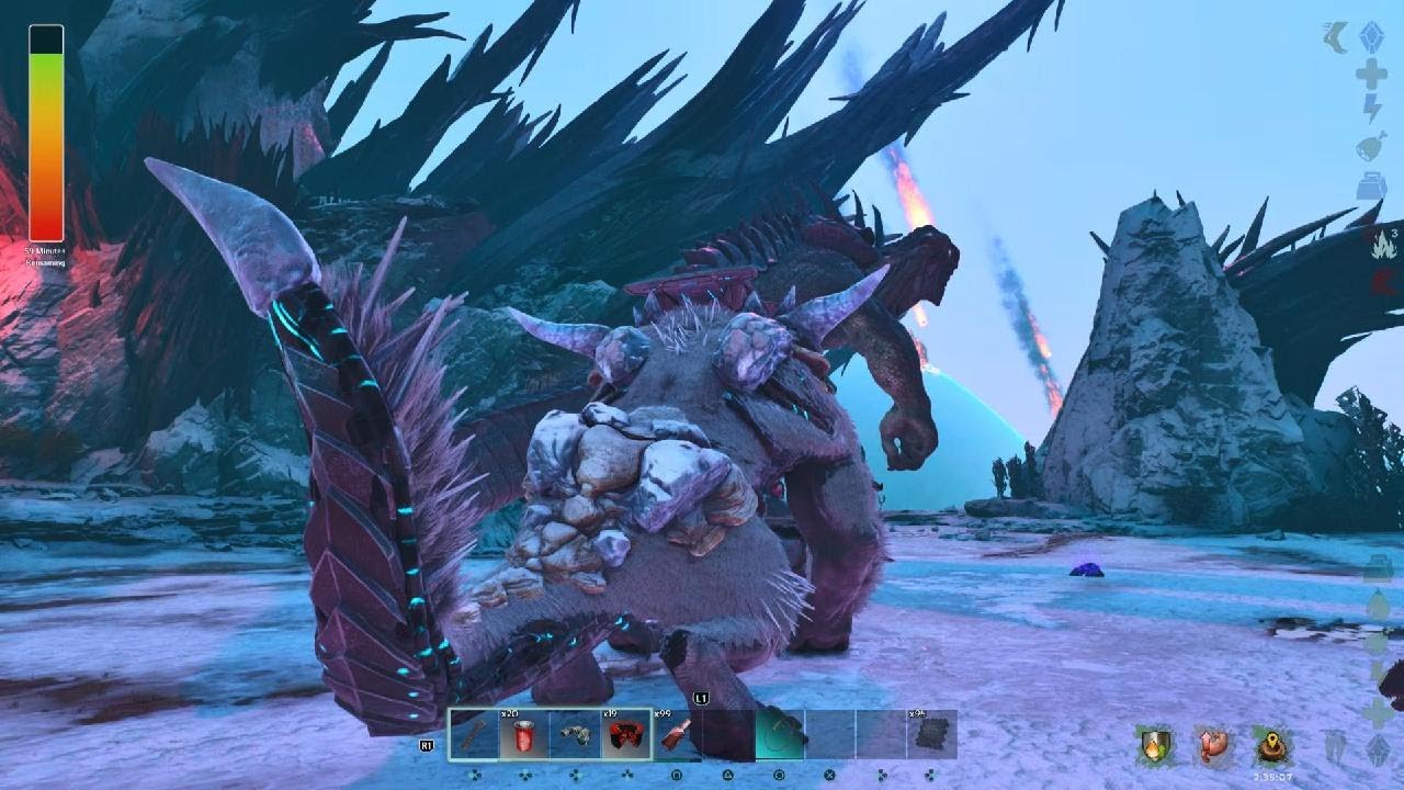 Ice titan & dreads vs gamma king titan solo