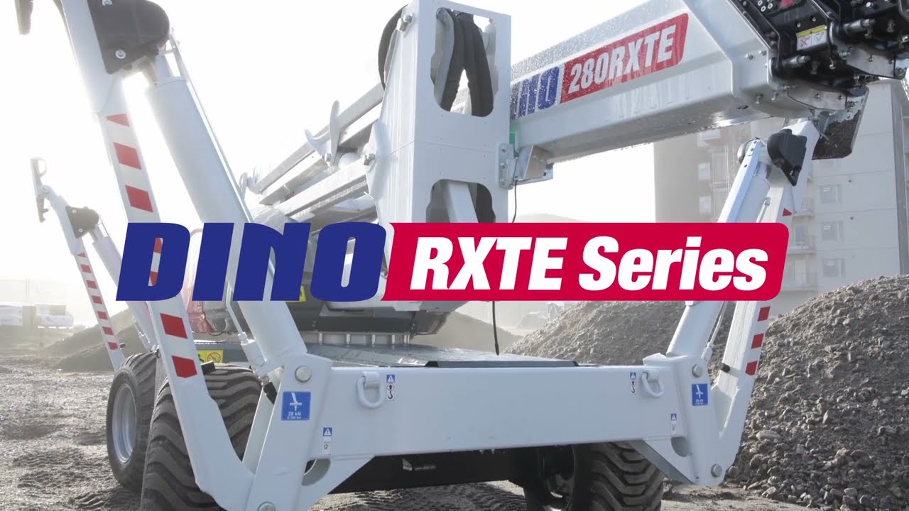 Dinolift RXTE Series: All electric lightweight boom lift