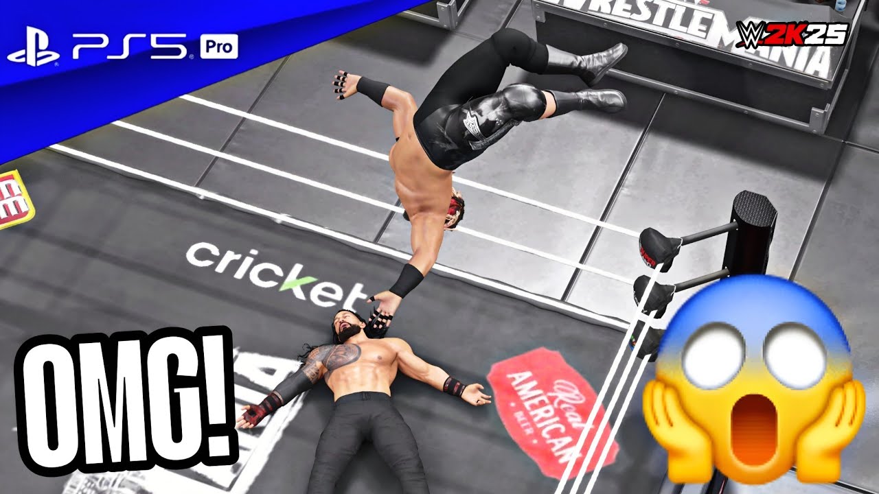 WWE 2K25 - Jacob Fatu vs. Roman Reigns - Tribal Title Match at WrestleMania 42 | PS5 Pro [4K60 HDR ]