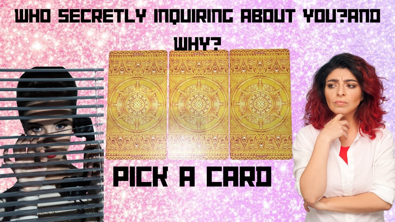 WHO’S SECRETLY INQUIRING ABOUT YOU?AND WHY?🤫🤔🤨|🔮PICK A CARD🔮| #tarotreading #tarot