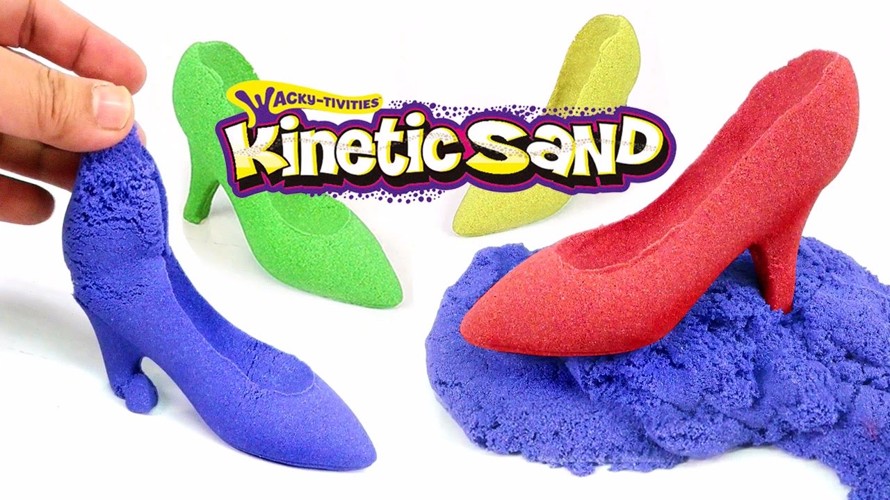 How To Make Kinetic Sand High Heel ! Rainbow High Heel Shoes Cutting | Satisfying Video