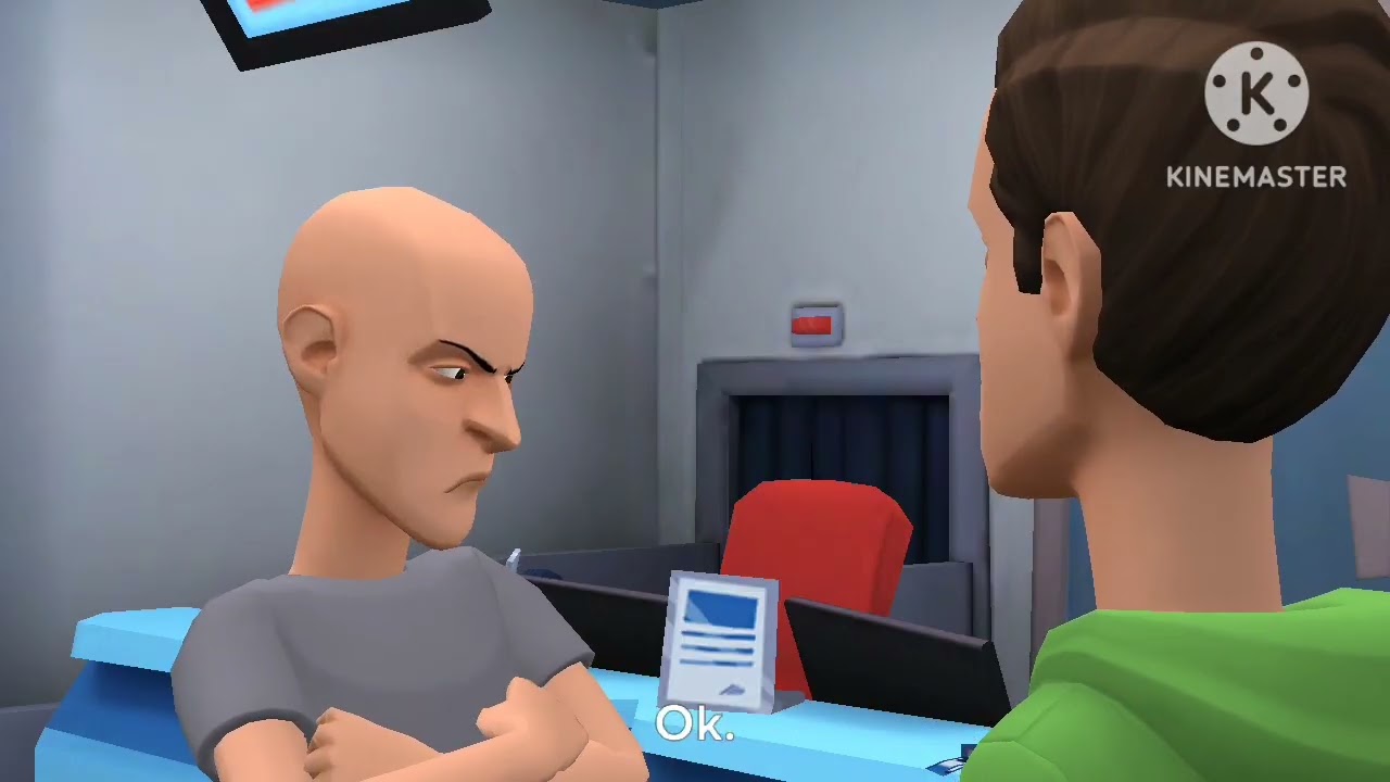 T2 E6 PT1. El Clásico Caillou and Johnny se comporta mal El Viaje de RD y es Castigado.