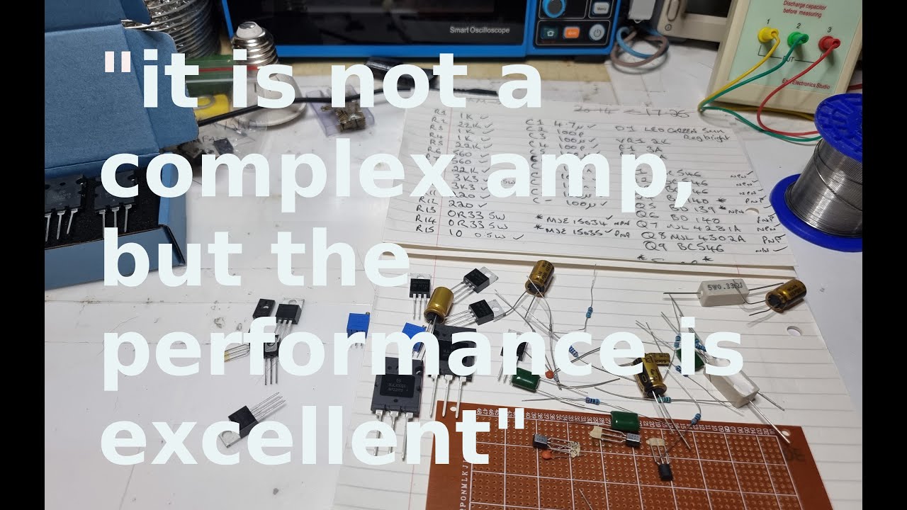 ESP DIY Audio Amplifier Build Components