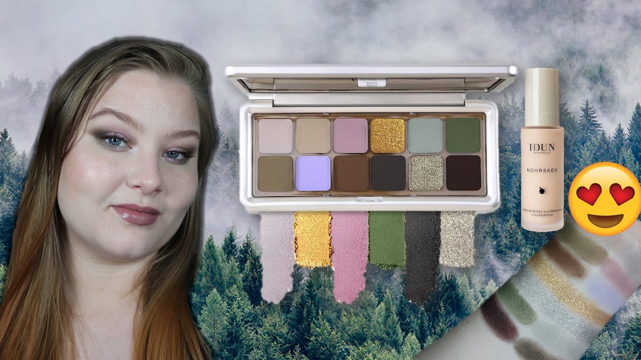 Eyeshadow Palette for $8!? Also Trying Idun Minerals Norrsken Foundation (Lightest Shade) ♥