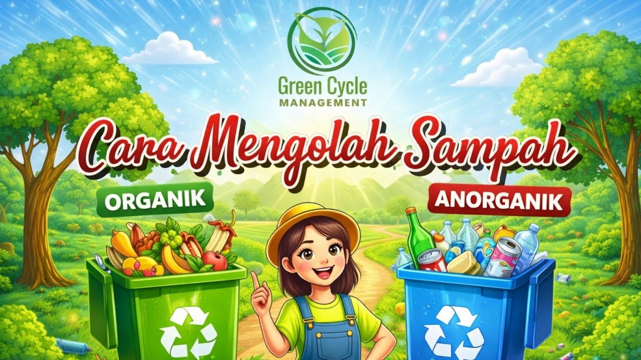 CARA PENGOLAHAN SAMPAH ORGANIK DAN ANORGANIK, INDONESIA BISA