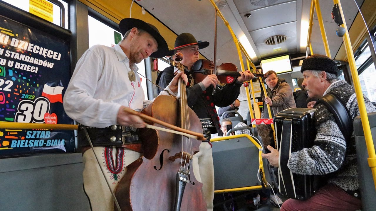 Autobusowa scena WOŚP w Bielsku-Białej