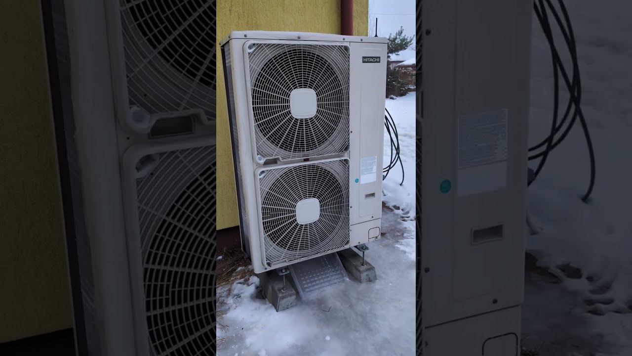 MASAKRA Z GRZAŁKAMI Pompa ciepła HITACHI 14kW