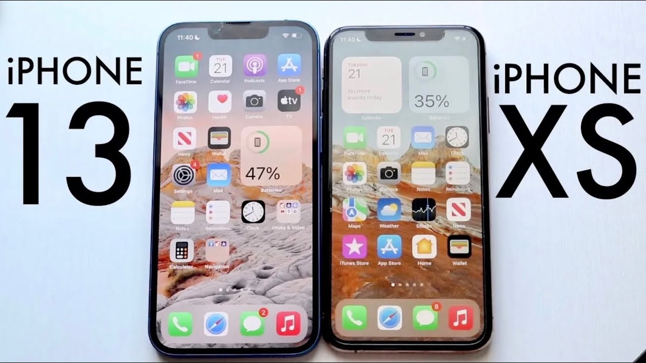 iPhone 13 против iPhone XS в 2025 году! (Стоит ли его покупать?) (Обзор)