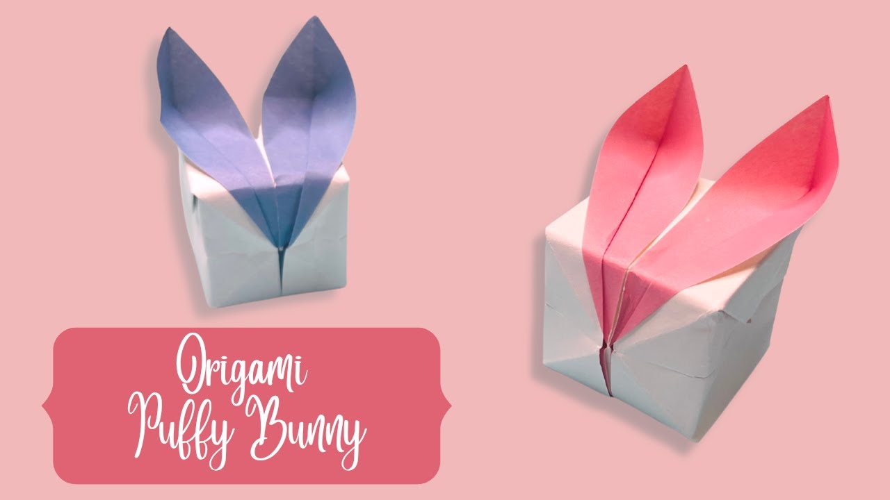 Origami Puffy Bunny | Origami Balloon Bunny