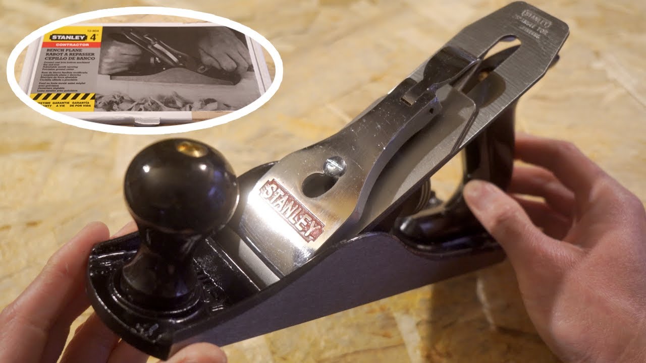 Stanley Bailey #4, Part 1 🪒 Best Cheap Budget Modern Hand Plane? [ASMR Unboxing]