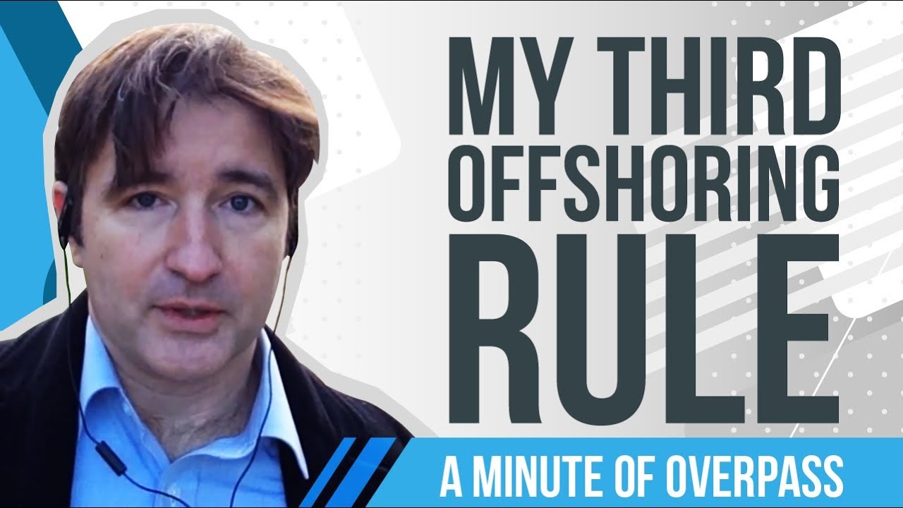 My Third Offshoring Rule - A Minute of Overpass : The Oxford iPhone Developers