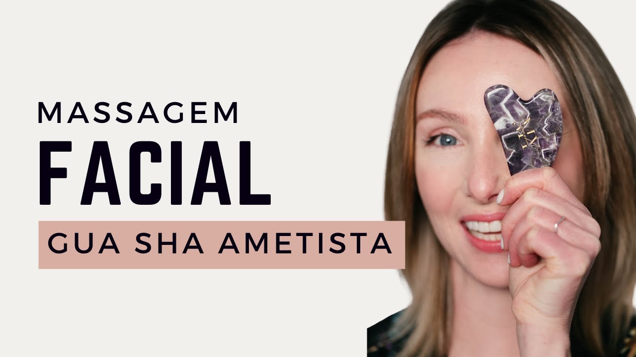 DRENAGEM FACIAL COM GUA SHA