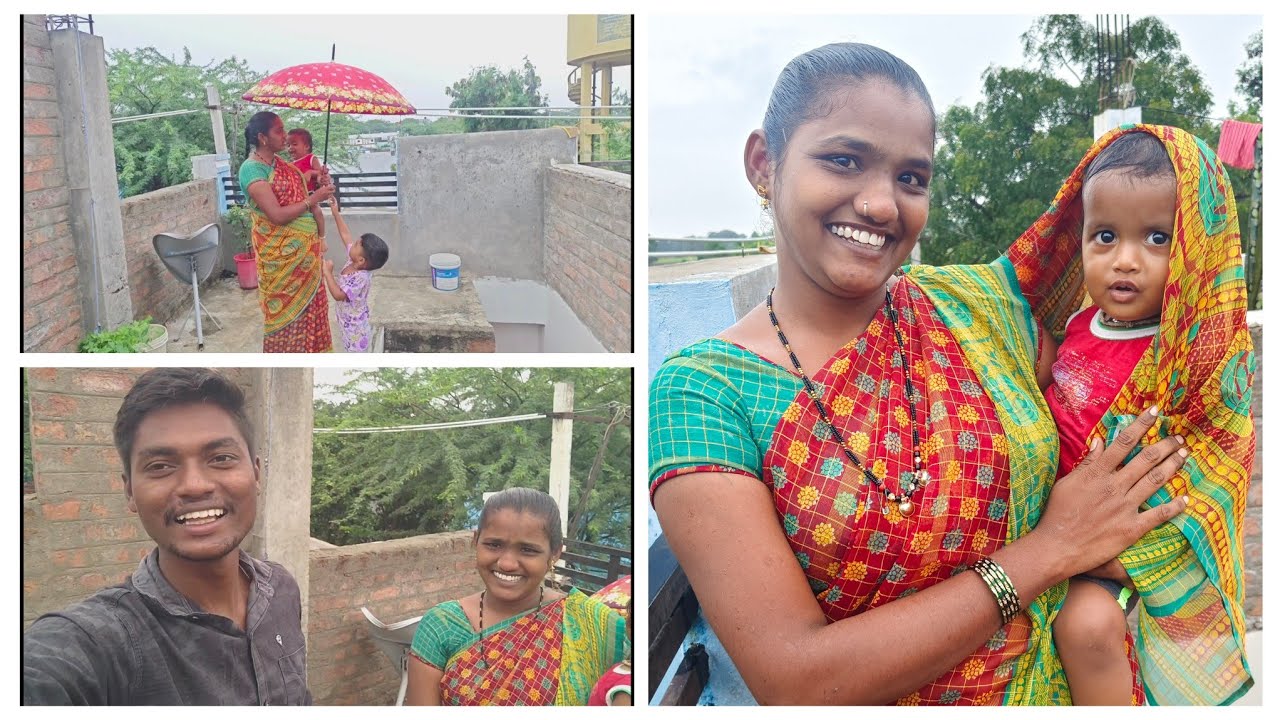 Vlog..భారతి Pregnant కాదు 😄.. Village family life style vlog Village life style vlog 