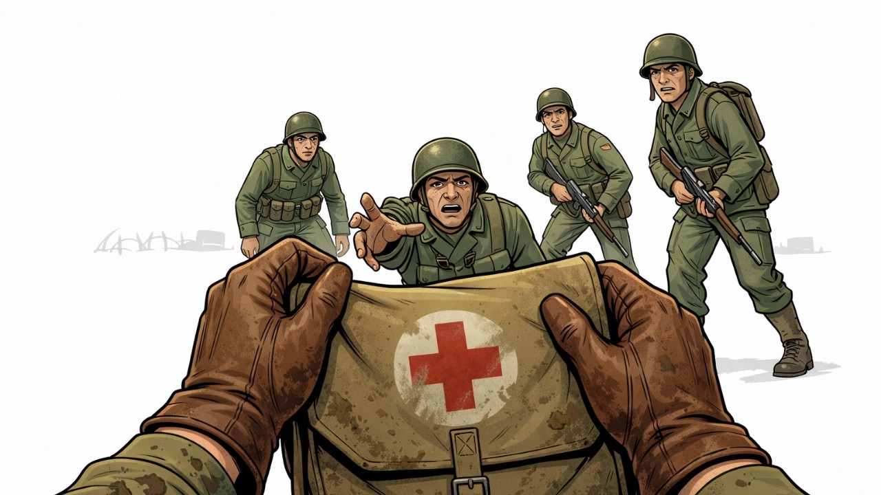 POV: You're A US Army Medic on Omaha Beach (D-Day)