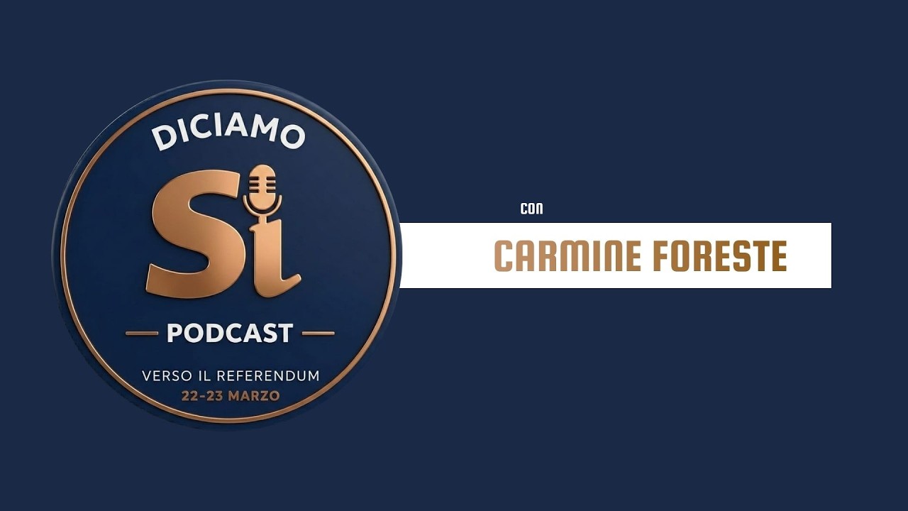 Carmine Foreste ospite a Diciamo SÌ