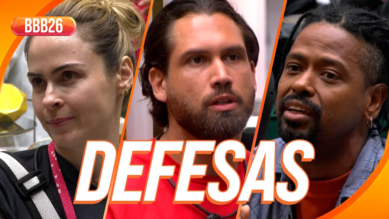 PARED&Atilde;O FORMADO! 🔥 Ana Paula, Brigido e Leandro EST&Atilde;O NA BERLINDA e fazem suas defesas | BBB 26