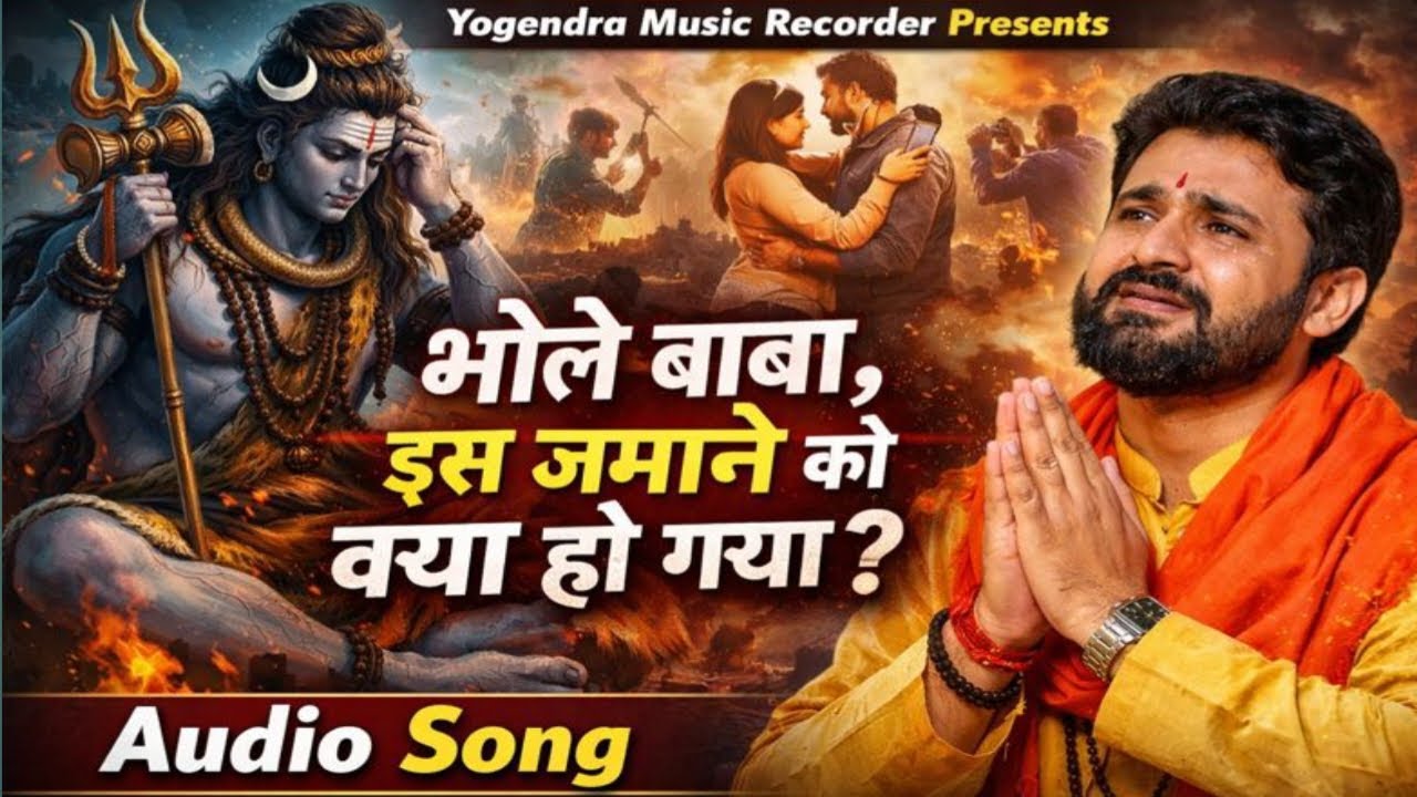 भोले बाबा इस जमाने को क्या हो गया। Bhole Baba Es Jamane Ko Kya ho gaya। #yogendra_music_recorder 