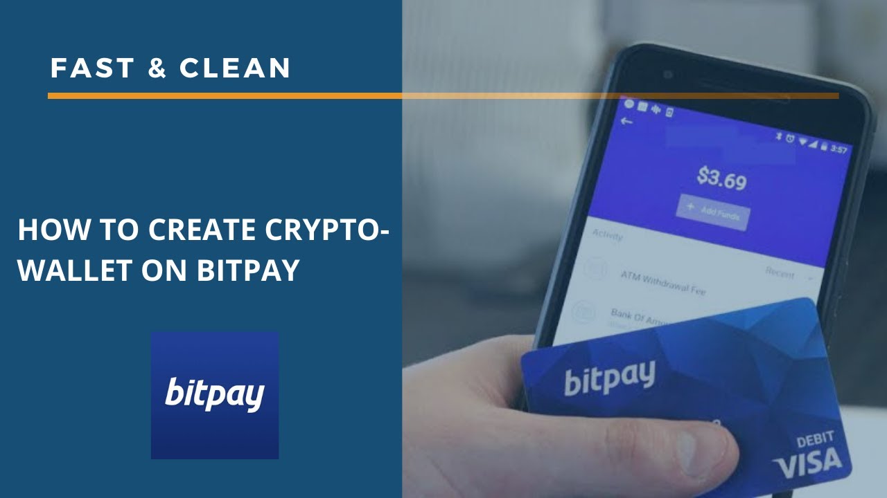 How to Create a Cryptocurrency Wallet on the BitPay app
