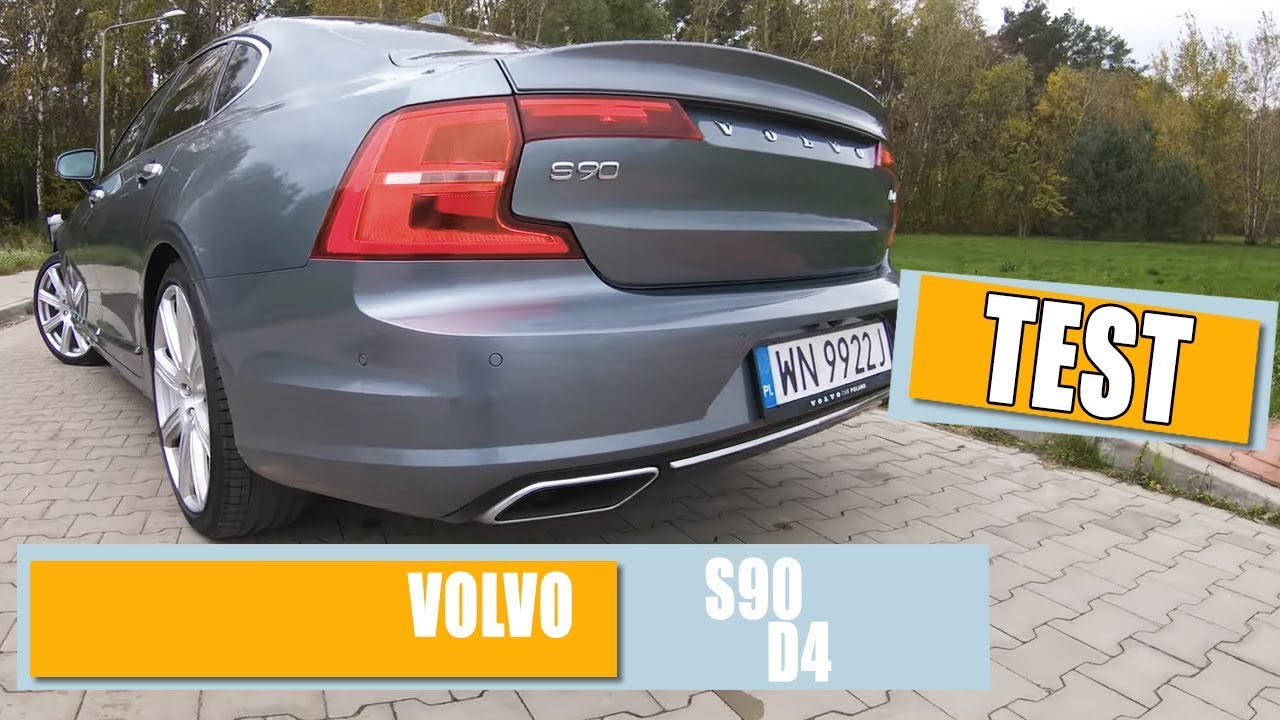 TEST - Volvo S90 D4 INSCRIPTION 2.0 190 KM (2017) - RECENZJA OPINIA