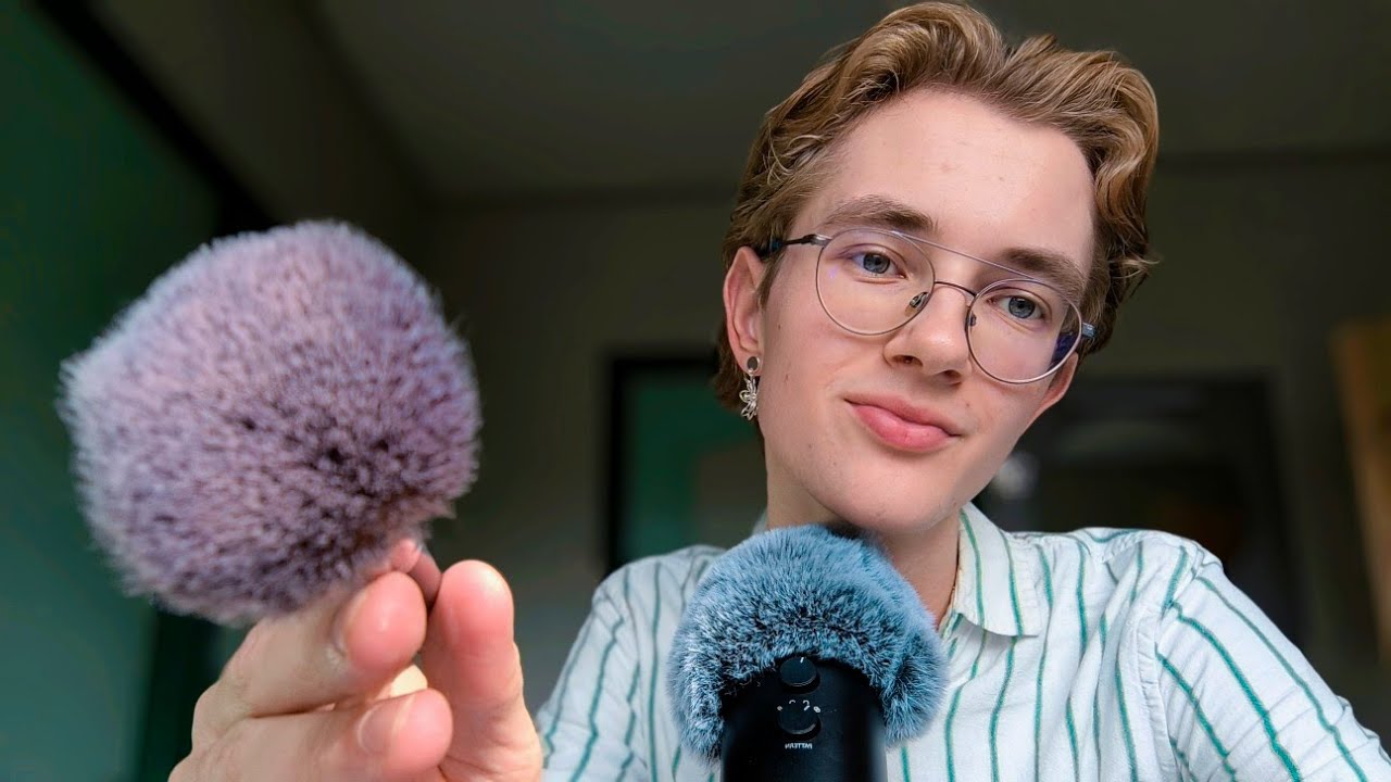 ASMR Nederlands - Mic Brushing & Scratching, Visual Triggers!