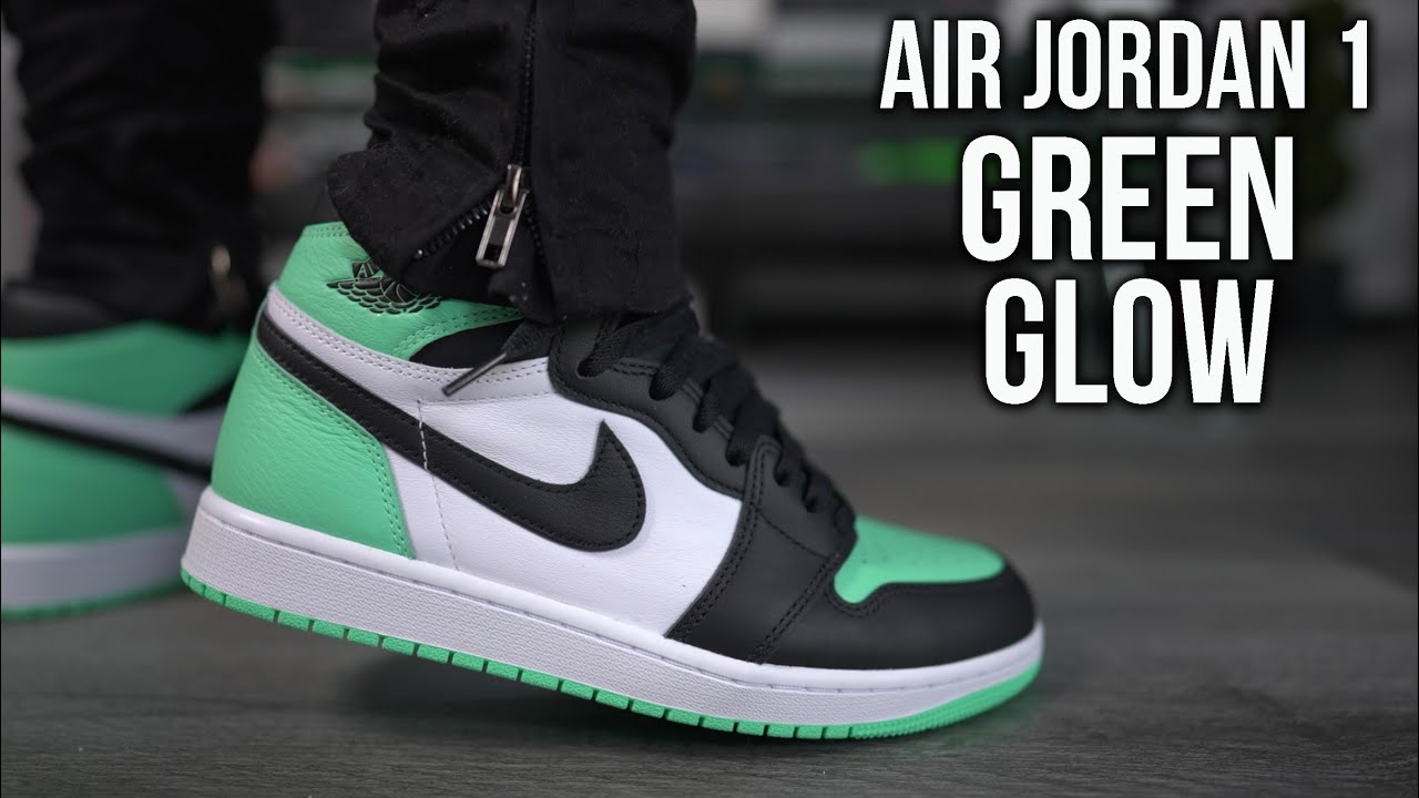 Jordan 1 Green Glow Review & On Feet // These Will Be In Nike OUTLETS Soon…