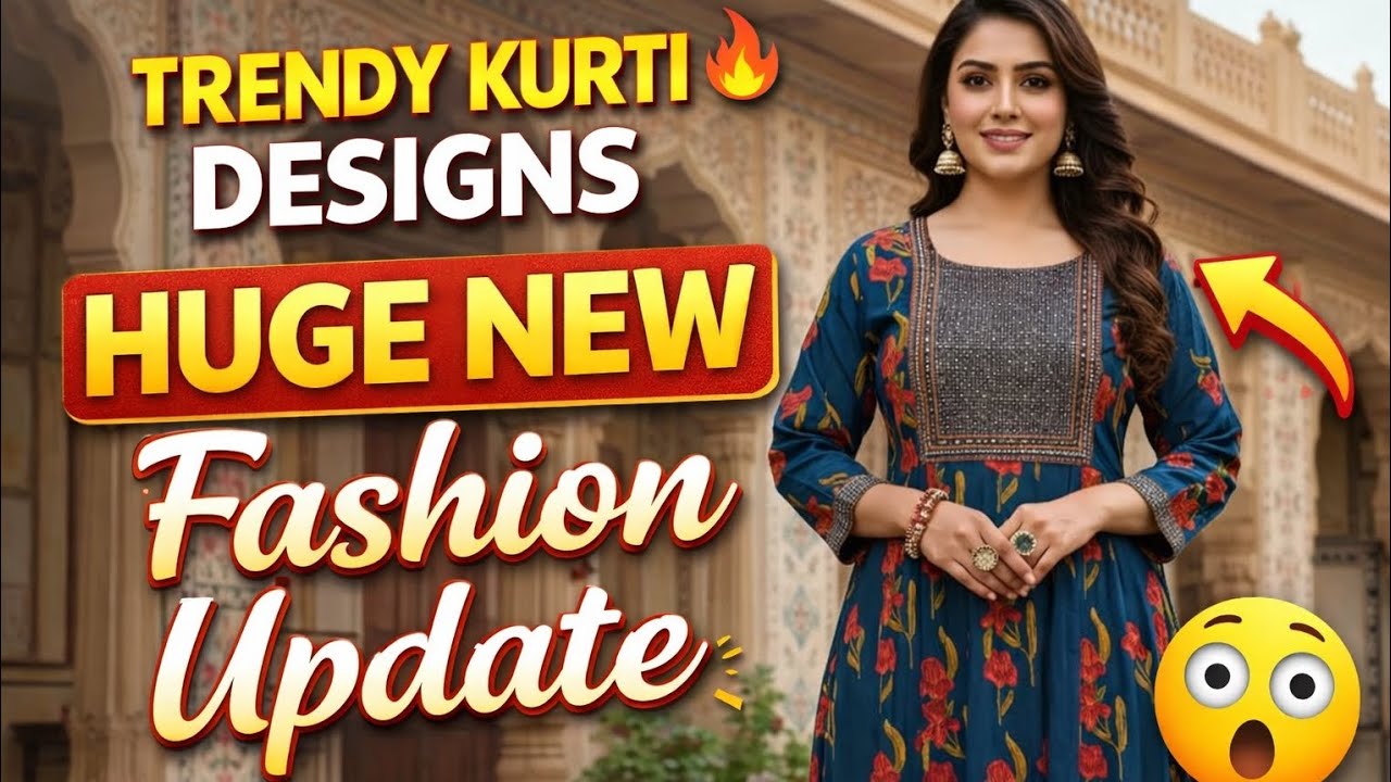 🔥 Trendy Kurti Designs You’ve Never Seen 😱 | Huge Fashion Update 2026