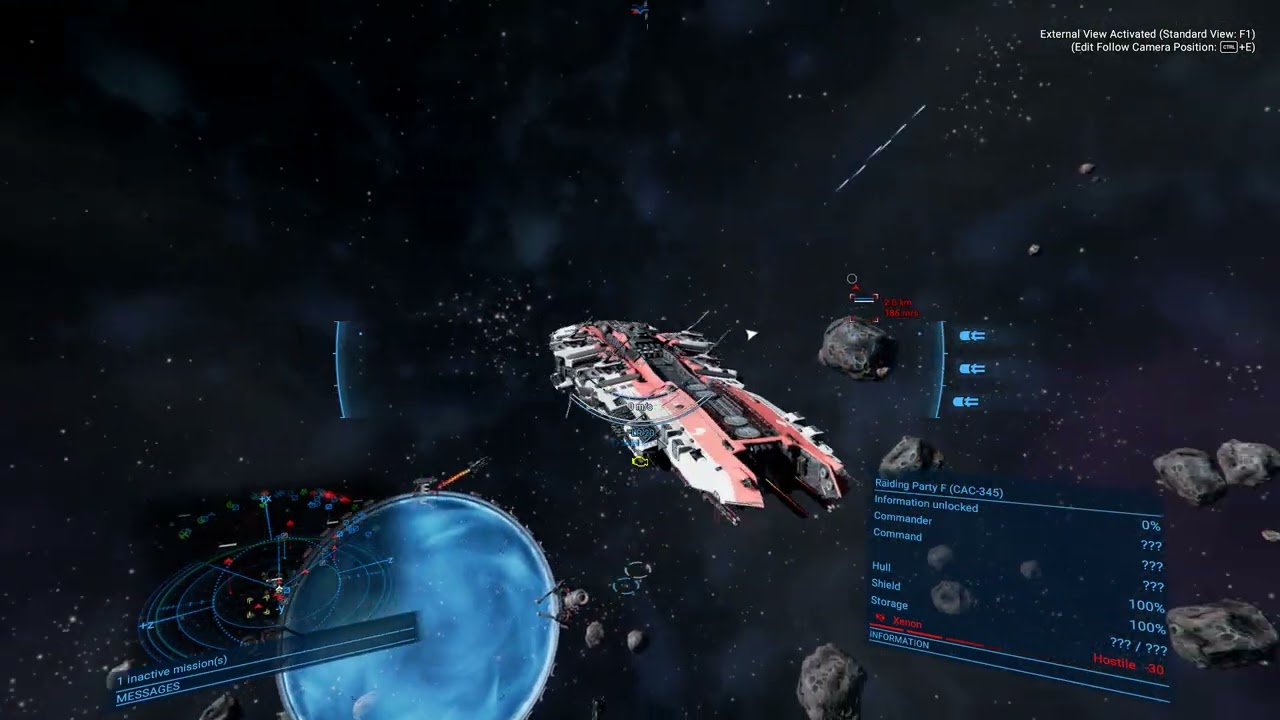 X4  Foundations: 9.0 Beta 1 - Testing Syn with a mix of L meson beam and proton barage vs fighters