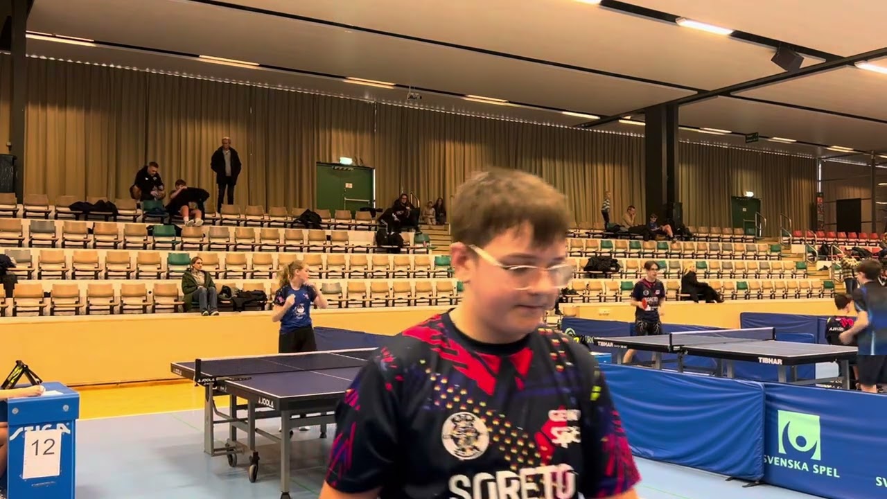 Scania Open! Fanny Lilja (Bjärreds BTK) VS Lucas Berg (BTK Scania)