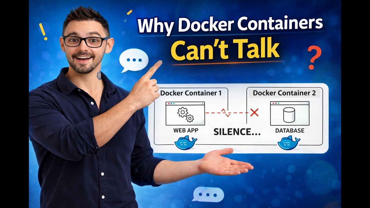 Docker Networking Explained (Why Containers Can’t Connect?) #docker #networking #devops