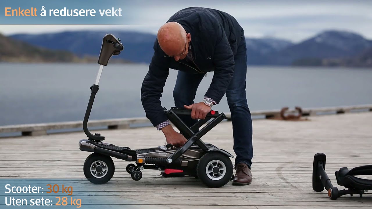 Hepro S19V - sammenleggbar elektrisk scooter