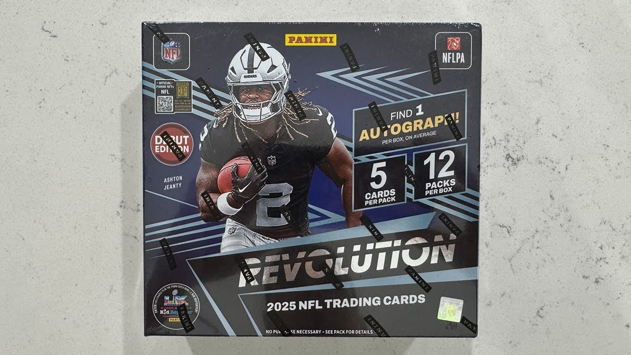 2025 Panini Revolution Debut Edition $175 worth!? ### ROOKIE AUTO PULLED