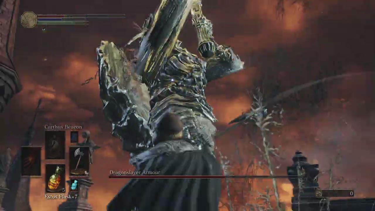 DARK SOULS III PS5 Blind 23 enjoying Dragonslayer Armor